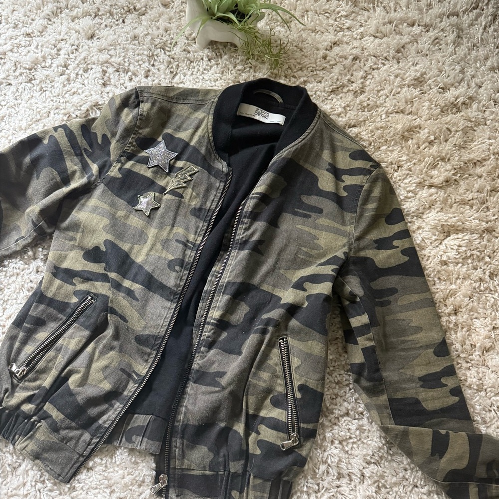 Camo Bomber Jacket - Picture 2 of 4